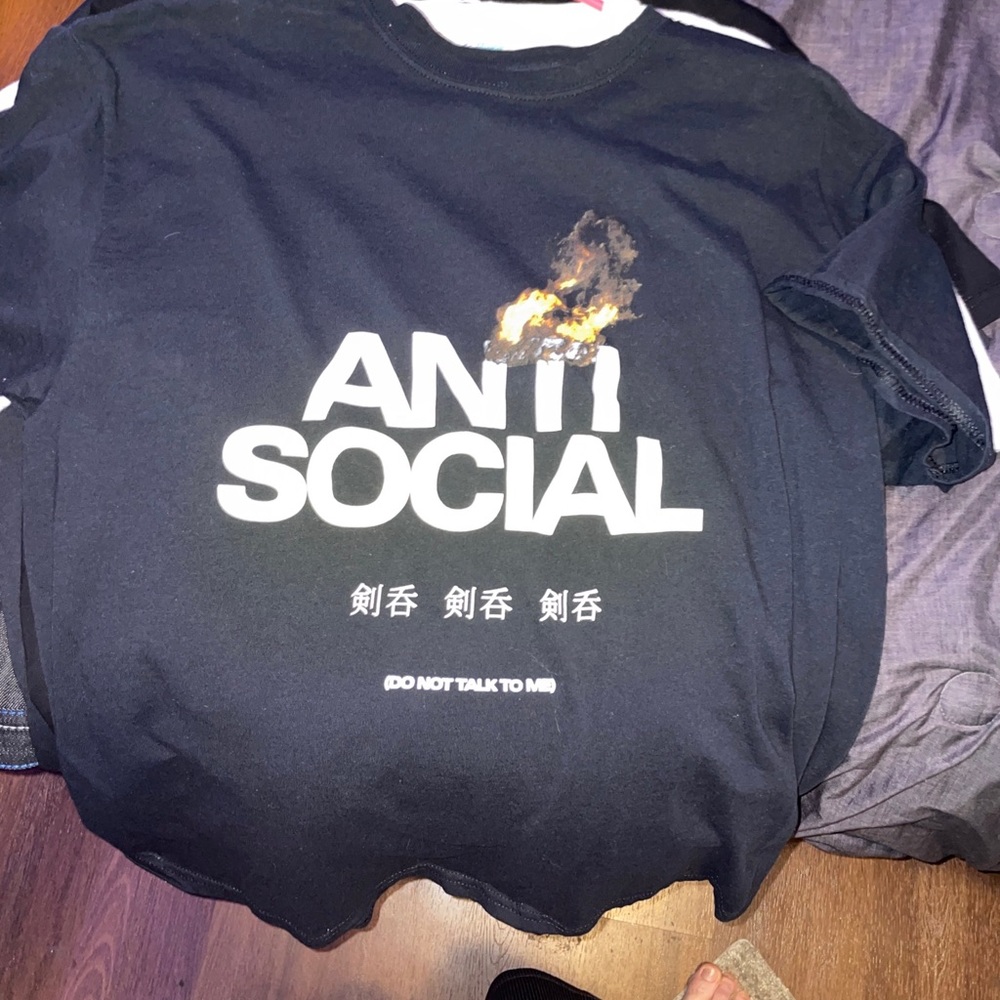 Rue 21 anti social t shirt